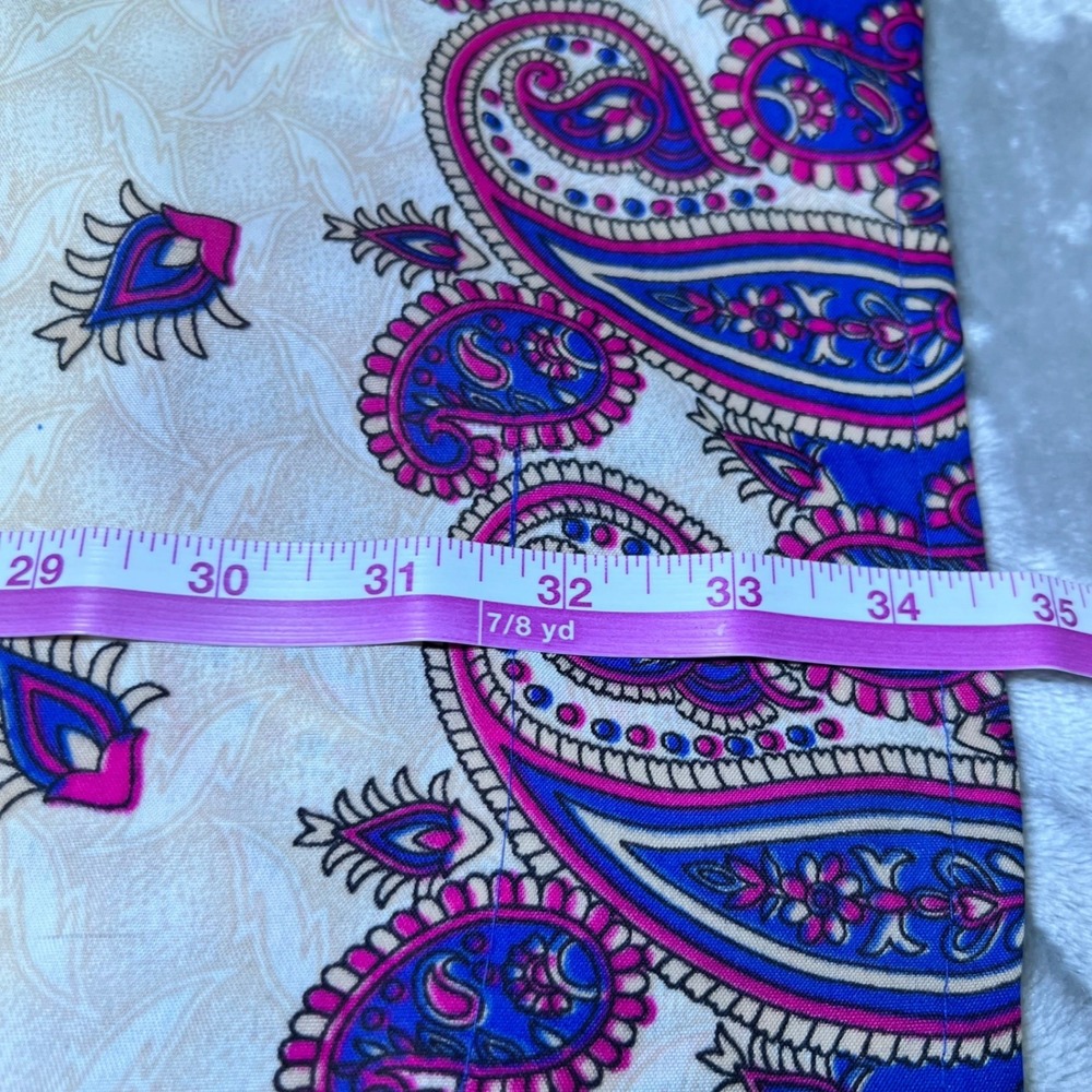 Phases Womens One SIze Kaftan Dress Paisley Boho Festival Maxi Caftan Loungewear - Picture 9 of 14